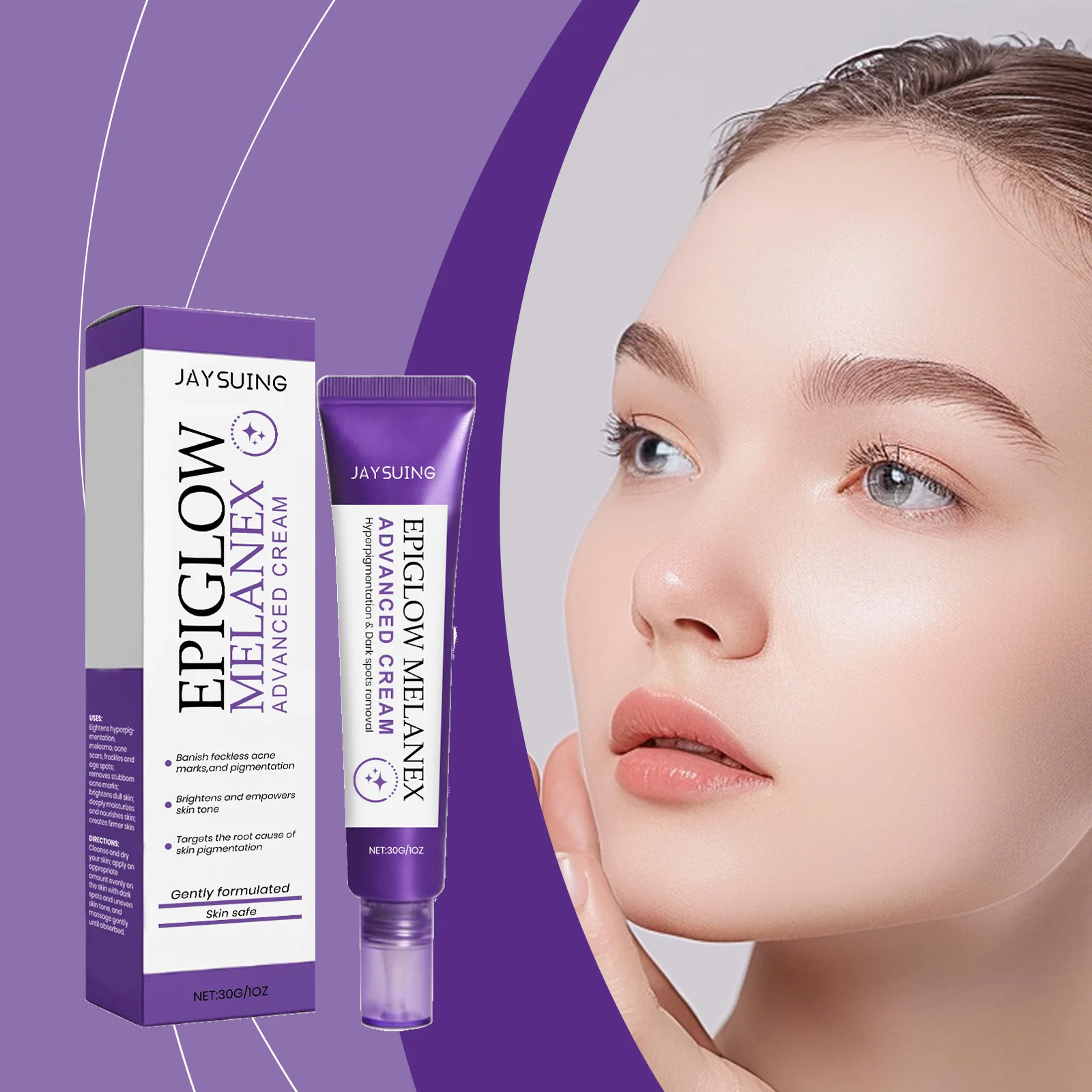 

Removing Spots Cream Anti-Aging Lighten Melasma Melanin Pigmentation Moisturize Brighten Even out Skin Anti-Freckle Face Cream