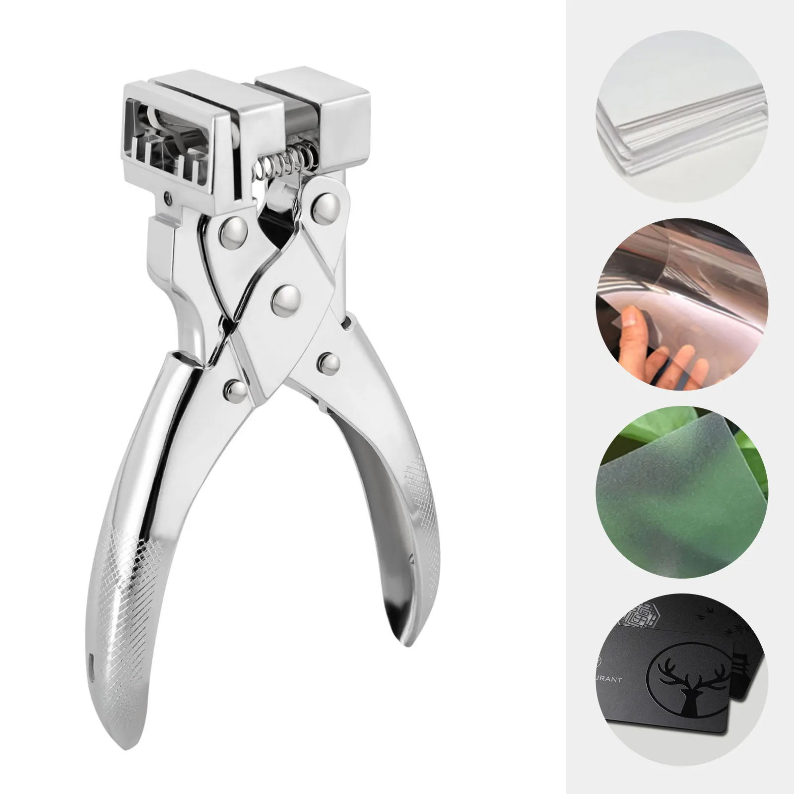 1 Pcs T Slot Shape Cutter Puncher Plier Hole Punch Paper ID Identity Cutter