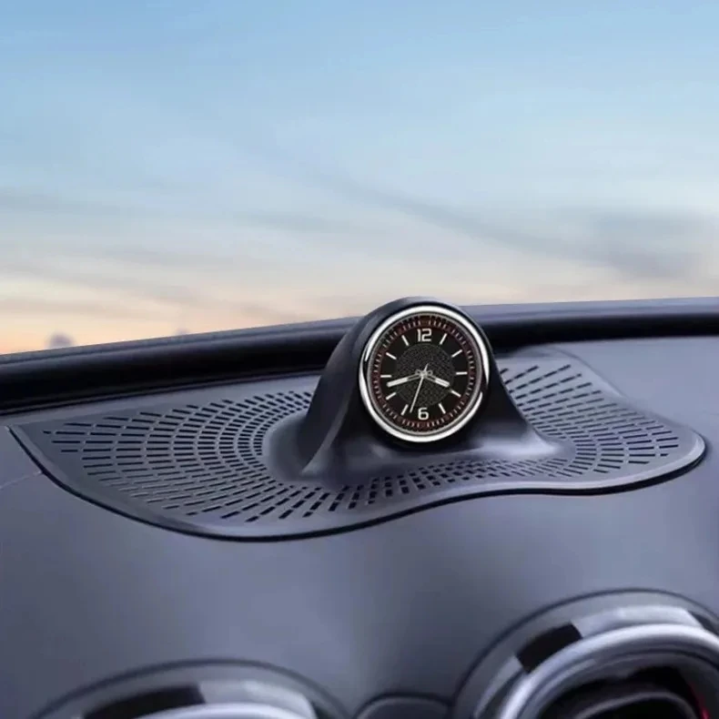 

For Mercedes Benz C Class GLC W206 X254 2022-2025 ABS Car Central Console Dashboard Loudspeaker Clock Cover Trim Car Accessories