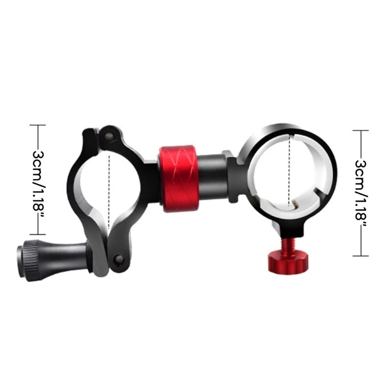 Porte-parapluie pour chaise pêche, léger réglable, support serrage