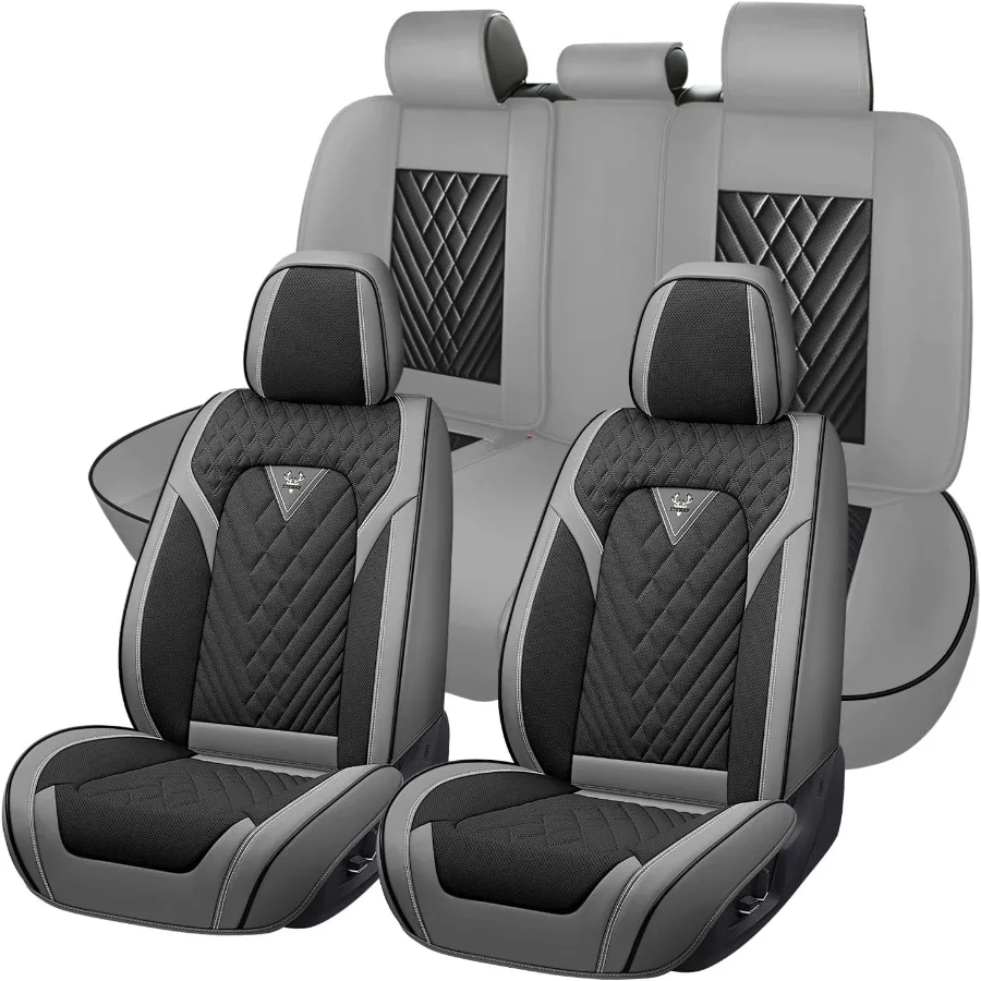

Car Seat Covers for Nissan Altima 2000-2025 Waterproof Nappa Leather Full Set Seat Cover AntiSlip and Comfortable Automotive Sea