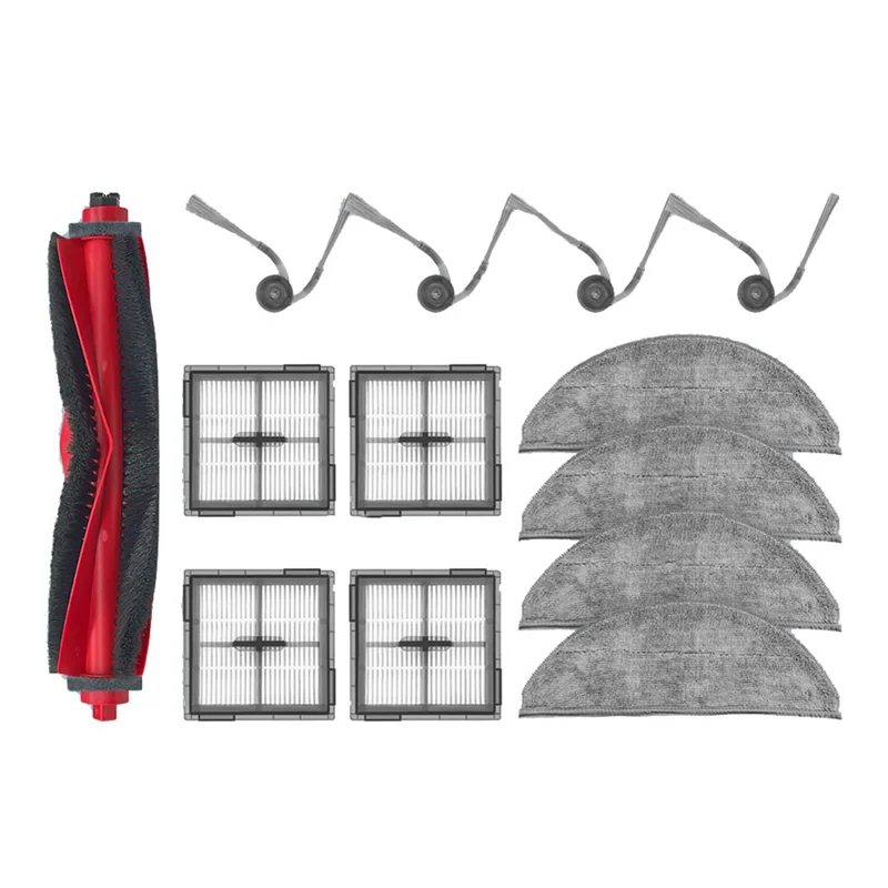 A76G-accesorios de Cepillo Lateral principal bolsa de polvo filtro Hepa para Roborock Q10 X5/Q10 PF/Q10P Q8 + Q8 Max Pro Plus