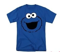 Sesame Street Toddler Boy Girl 4 Pack T-Shirts Elmo Oscar Big Bird Cookie Monster Cute Cartoon Character, Soft Stretchy Fabric