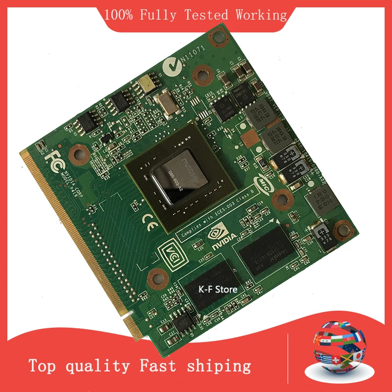 Para geforce 8400m gs 8400mgs ddr2 128mb placa de vídeo gráfica para acer aspire 5920g 5520 5520g 4520 7520g 7520 7720g frete grátis