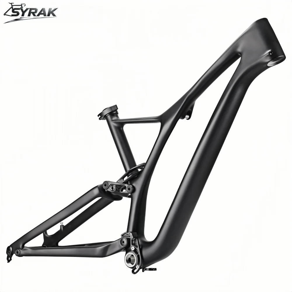 SYRAK Full Suspension Carbon Frame MTB 29er XC Enduro 148*12MM Bicycle Frame Suspension Boost Frame Carbon Framework MTB 29er