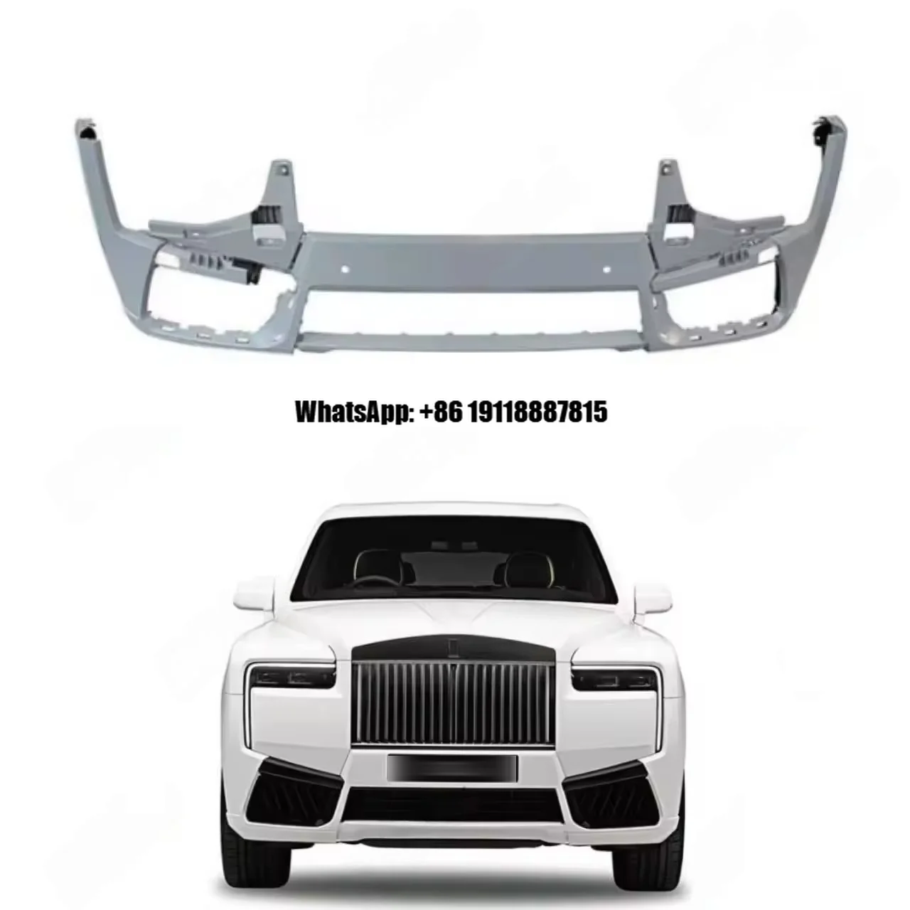 AIR DEFLECTOR Plastic for Rolls Royce Cullinan 2025 Plastic Factory Produce