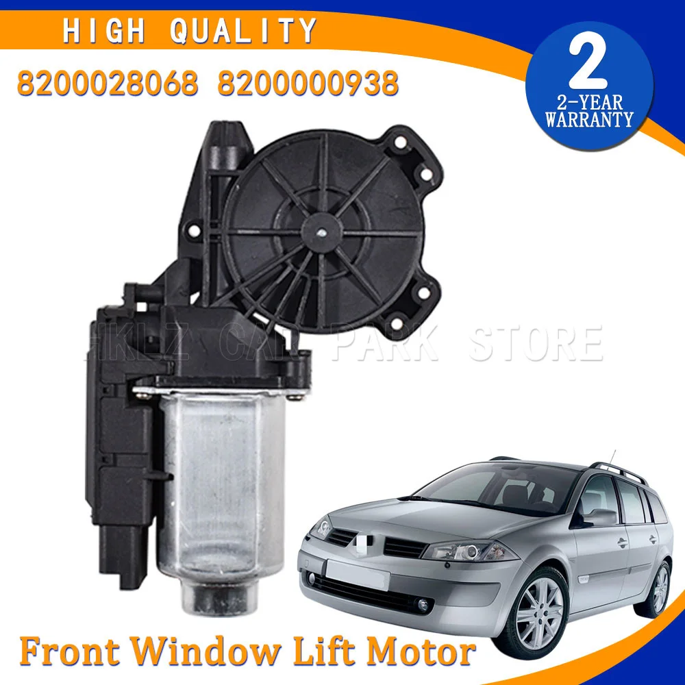 8200028068 8200000938 Front Left Right Window Lift Motor For Renault Megane 2 Scenic 2 Espace 4 Clio 3 6 Pin Anti Pinch