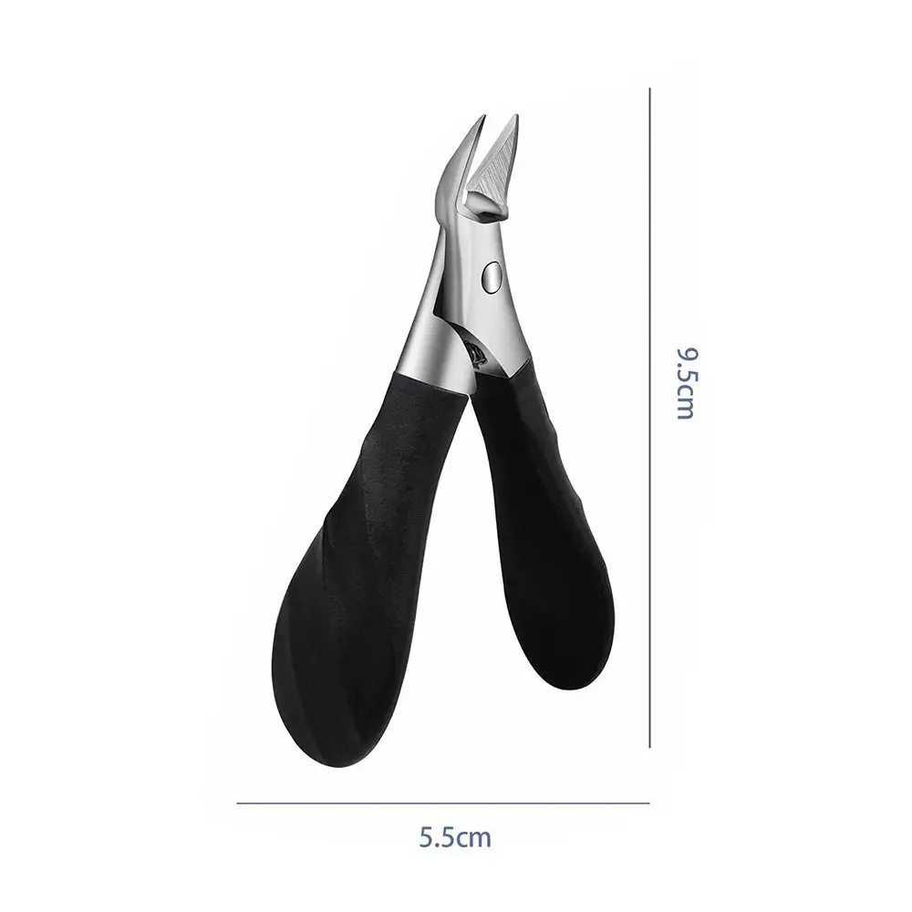 Professionele Anti-Splash Schuine Rand Nagelknipper Roestvrij Stalen Trim Nagels Schuine Teen Nageltrimmers Eagle Snavel Nagelknipper