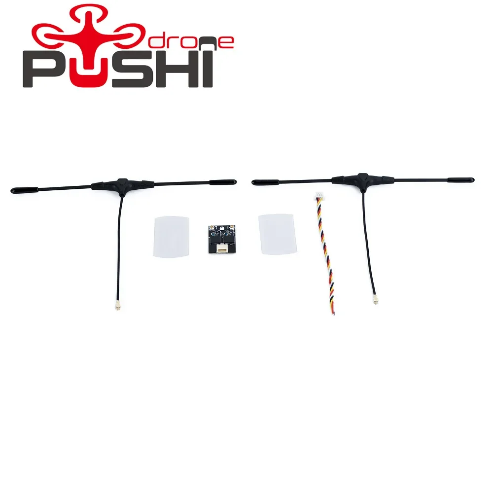 FPV Long Range ELRS Antena Dupla Receptor de Diversidade para Racing Drones Alto Desempenho Transmissão de Sinal Estável, 915 MHz, 868MHz