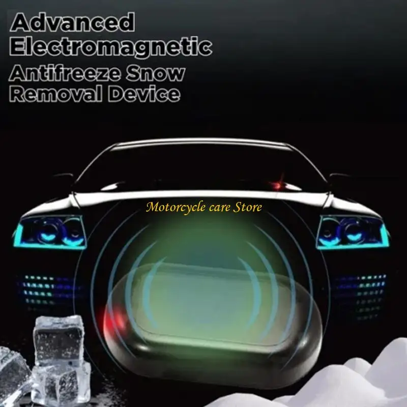 

U75F Winter Car Windshield Snow Removal Window Glass Microwave Ice Melting Instrument