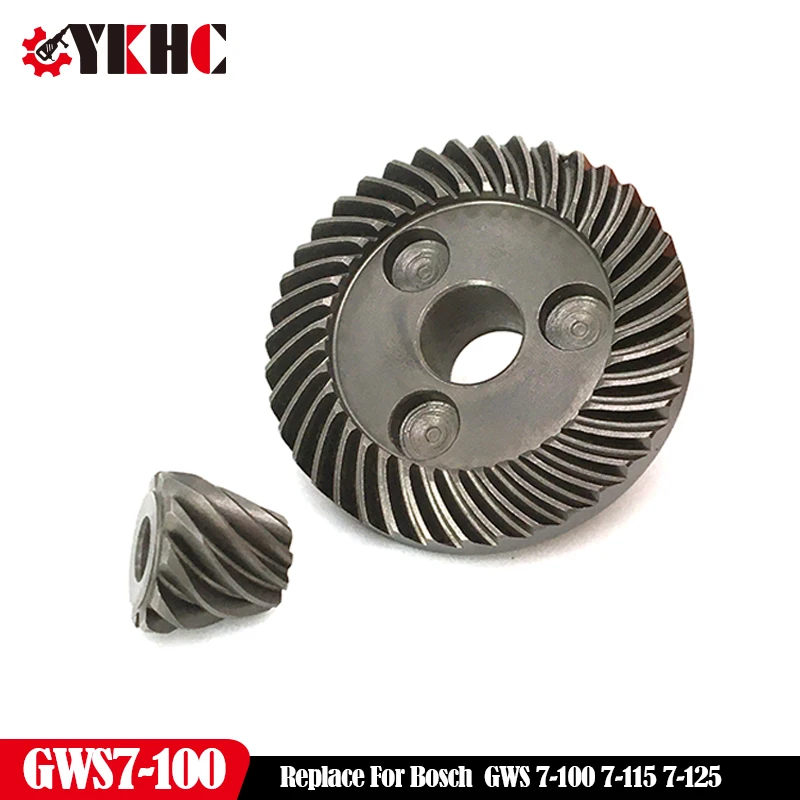 Bevel Gear & Crown Gear Replace For Bosch GWS7-100 GWS 7-100 7-115 7-125 9-45 750-100 Angle Grinder Accessories Spare Parts