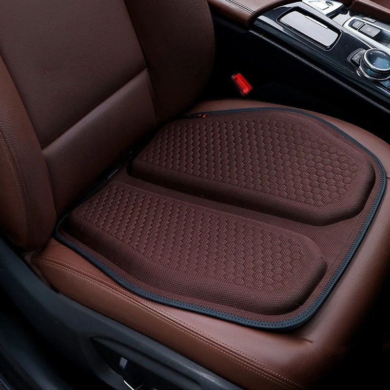 Car Summer Gel Cooling Seat Cushion Honeycomb Cool and Breathable Cool Ice Silk Car Home Office Chair Cushion Car Accessories