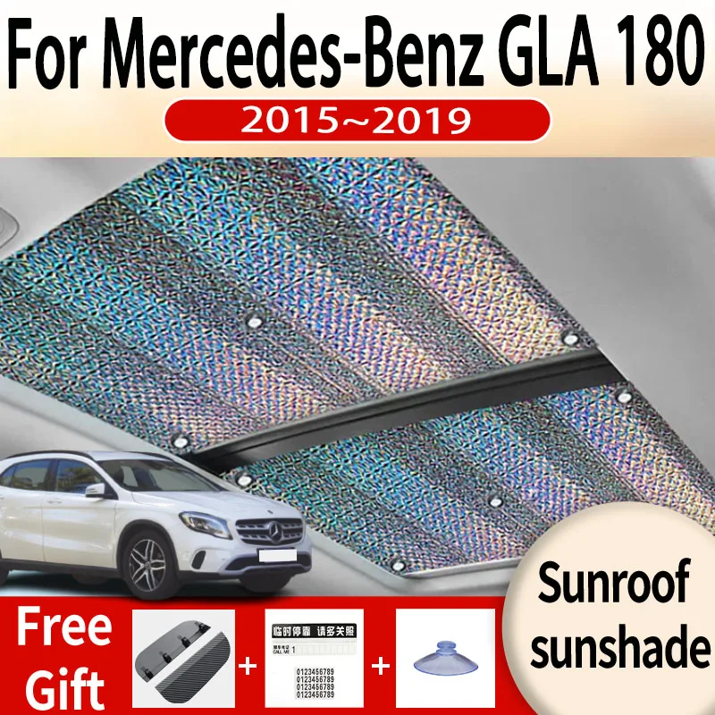 Parasol panorámico para techo de coche, accesorio Anti ultravioleta para mercedes-benz GLA 180 X156 2015 ~ 2019 2018