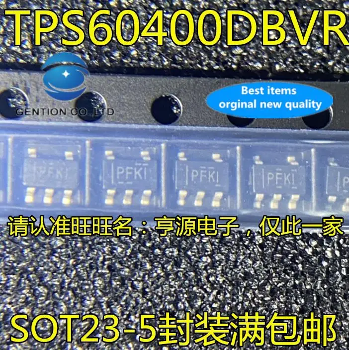 10pcs 100% orginal new in stock  TPS60400 TPS60400DBVR TPS60400DBVT Silkscreen PFKI Voltage Regulator Chip