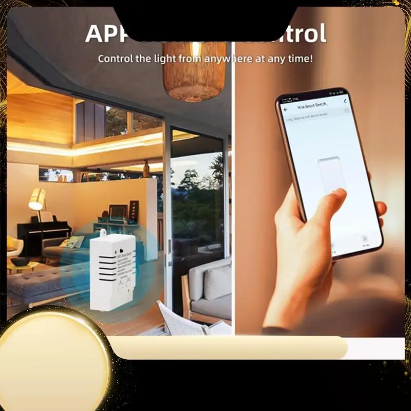 

Tuya Smart Wifi Switch DIY Timer AC 85-265V Switch 30A Power Monitor Kwh For Alexa Google Home