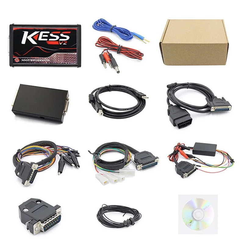 KESS KTAG V2 Multifunctional ECU Programmer Diagnostic Device Built‑in Japan Murata Filter OBD2 Auto Engine Chip Tuning Tool