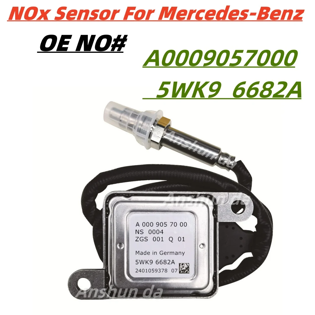 5WK96682A 5WK9 6682A A0009057000 Original Nitrogen Oxygen NOX Sensor For Mercedes-Benz W166 W172 W205 W221 W251 W212