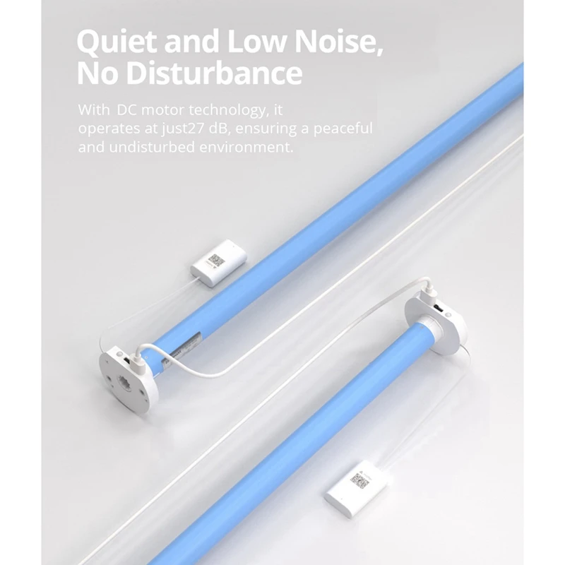 

Curtain tubular motor WiFi Smart Roller Shade Blinds Motor Plug-in for 17mm/20mm/25mm/28mmmm Tube Curtain