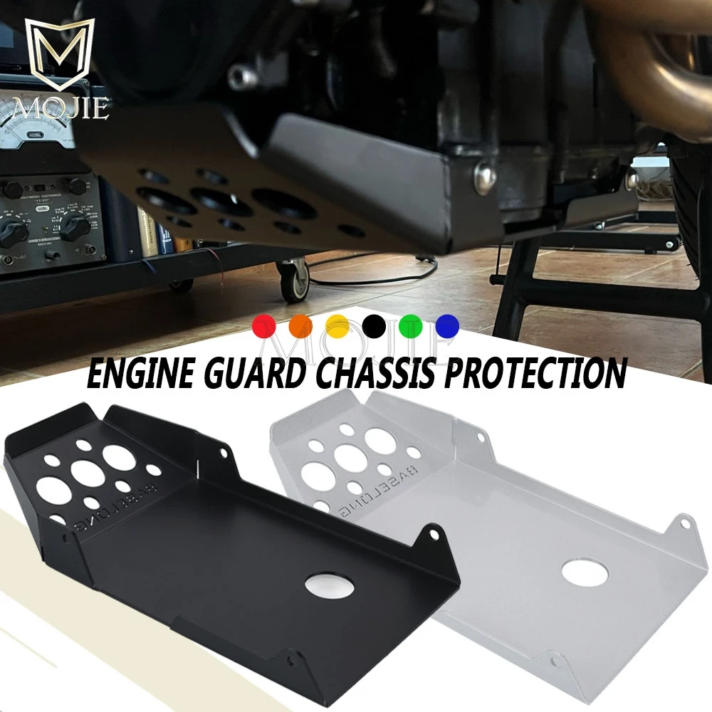 Bottom Skid Plate Belly Pan Guard For BMW K75 / K100 / K1100 / K1200 Lower Engine Guard Chassis Protection Cover Accessories