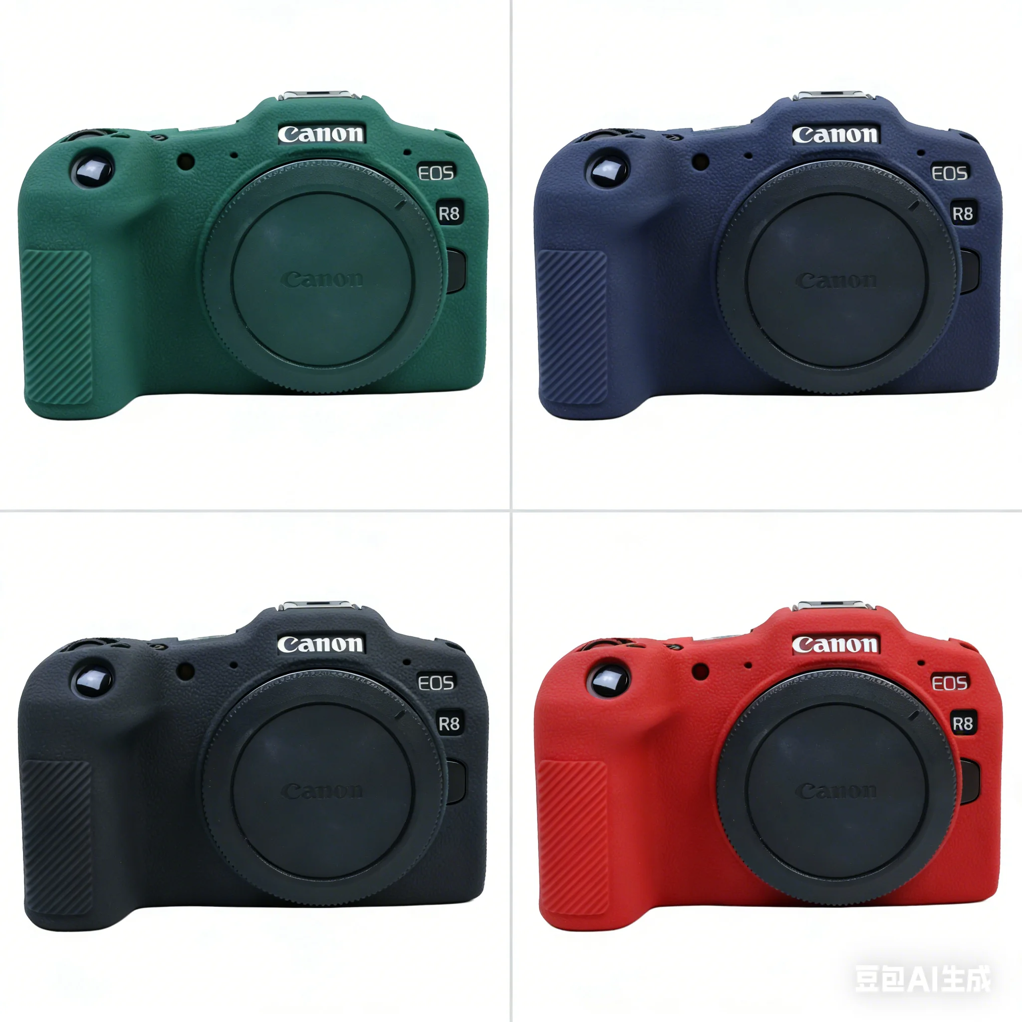 Silicone Case Body Rubber Cover For Canon R8 Camera