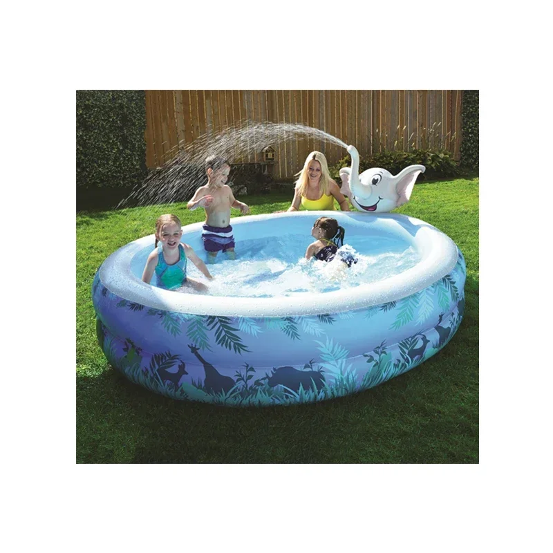 Elephant Spray Pool outdoor inflatable water sports pool floating swimming toys for kids