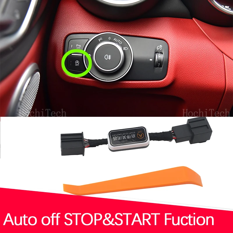 Automatic Stop Start Engine System Off Device Control Sensor Plug Cancel Cable For Alfa Romeo Giulia 2017-2024