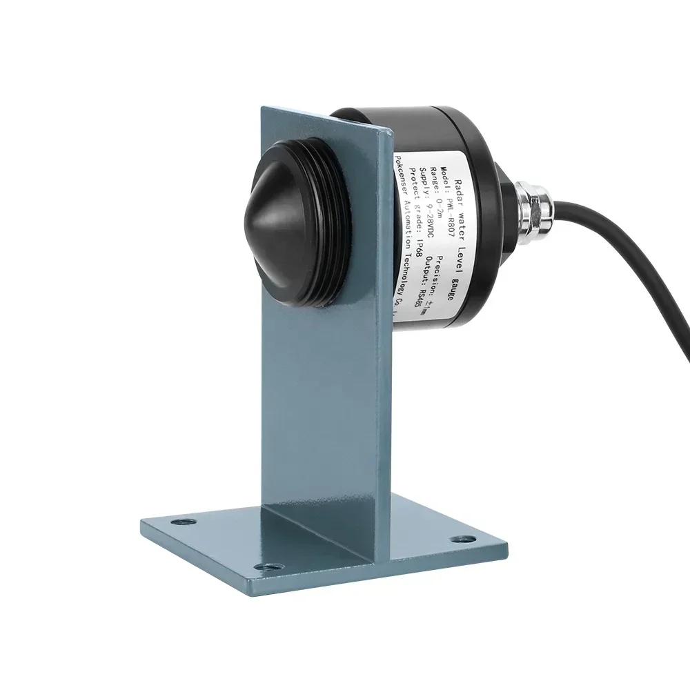 Non-contact Radar Level Sensor IP67 1mm Accuracy 4-20mA/RS485/HART for Lake/pool/open Channels/sea