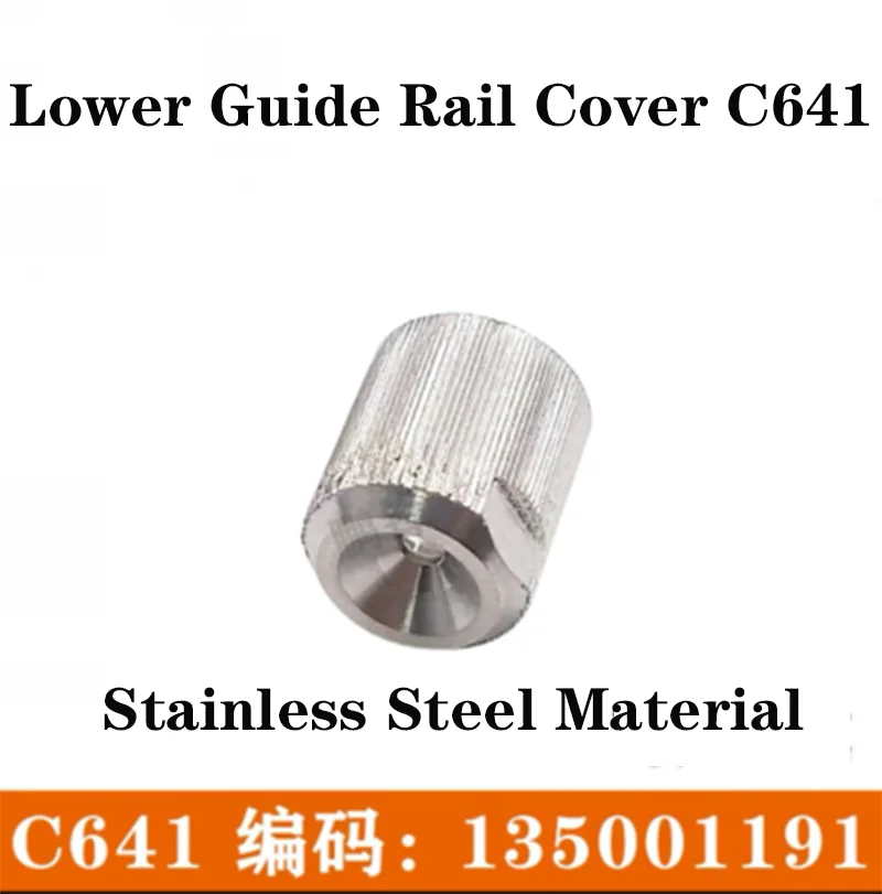 

Suitable For Charmilles Wire Cutting EDM Lower Guide Rail Cover C641, The Code Is 135001191 Stainless Steel Material