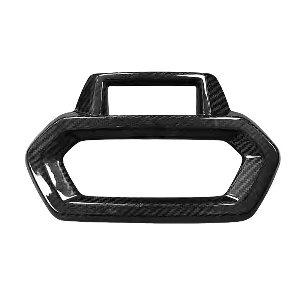 

For XMAX 300 2023-2025 Motorcycle 100% Carbon Fiber Speedometer Gauge Instrument Meter Ring Cover Electric Door Lock