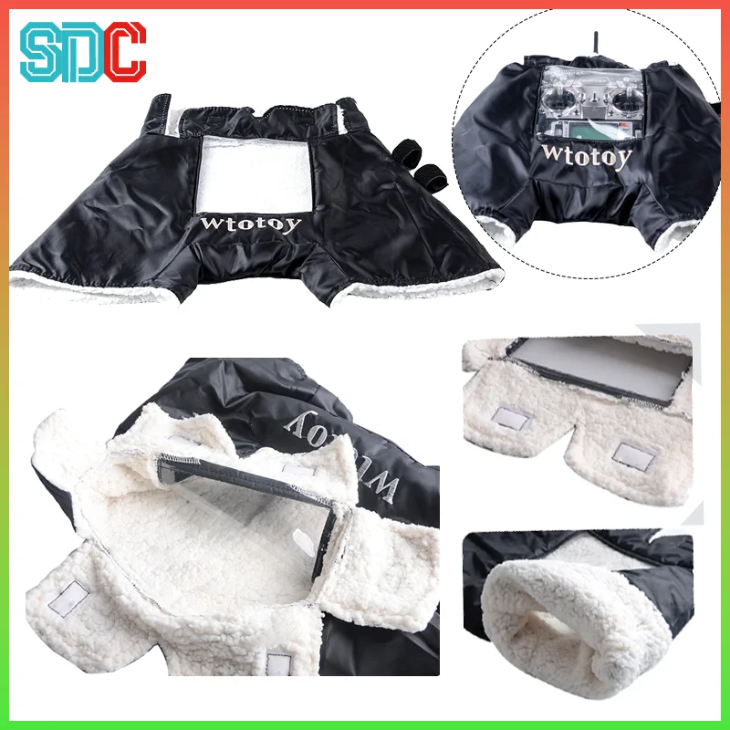 

Warm Outdoor Field FPV Model Remote Controller Gloves Cold Resistant Heating Pad Included Durable Material For Field Photography