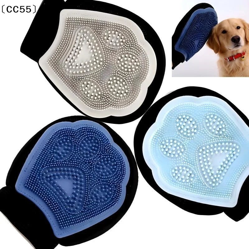 

1pcs Upgraded Pet Hair Removal Glove Dogs Cats Electrostatic Five-Finger Hair Remover For Furniture Couch Carpet Clothing〔CC55〕