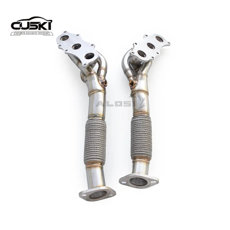 

Высокопроизводительный выпускной коллектор двигателя из нержавеющей стали 304, подходящий для автомобильного выхлопа Lexus IS250 IS300 IS350 2006-2012,