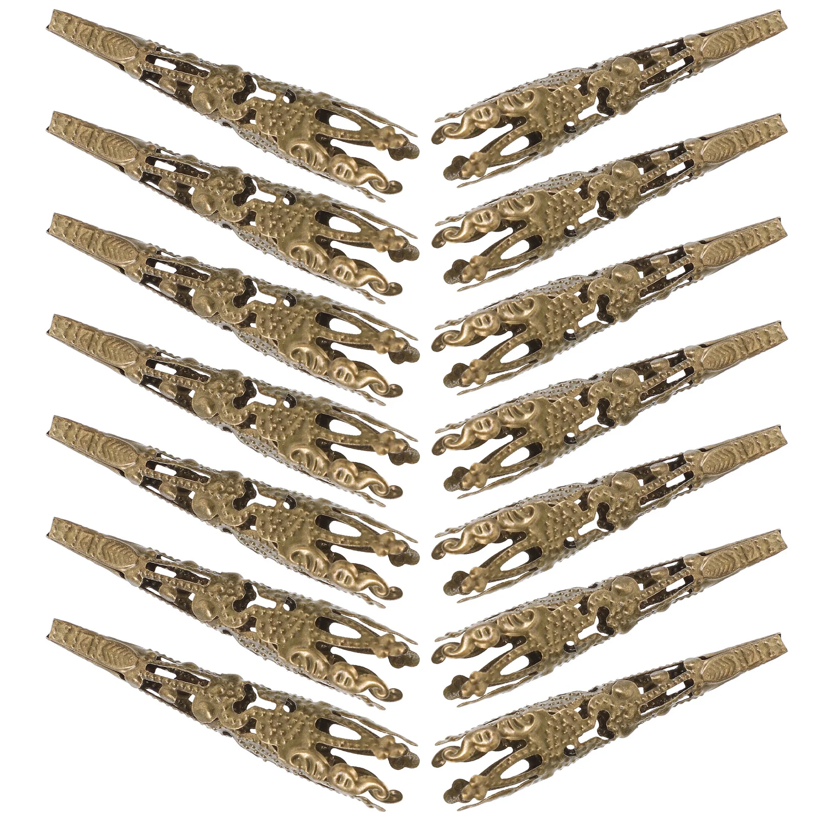 120pcs Metal Caps For Jewelry Making Diy Crafts Bead Separator Durable Spacer Beads Caps Spacer Beads Jewelry Accessories