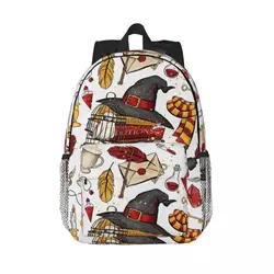 Harry Potter para meninas meninos mochila de estudante de grande capacidade mochila leve à prova d'água de 15 polegadas