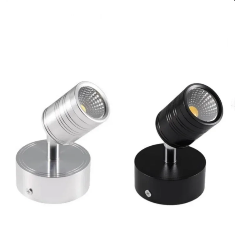 

LED Nordic Wall Lamp spotlight Mini Living Room Bedroom Bedside Interior Lamps Family Corridor Stainless Steel Loft Lights Black
