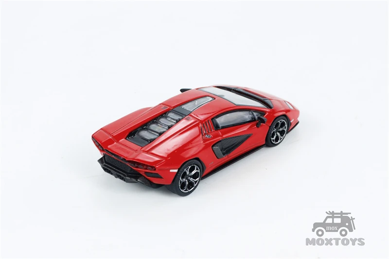 MINI GT 1:64 Countach LPI 800-4 Rosso Mars Diecast Model Car