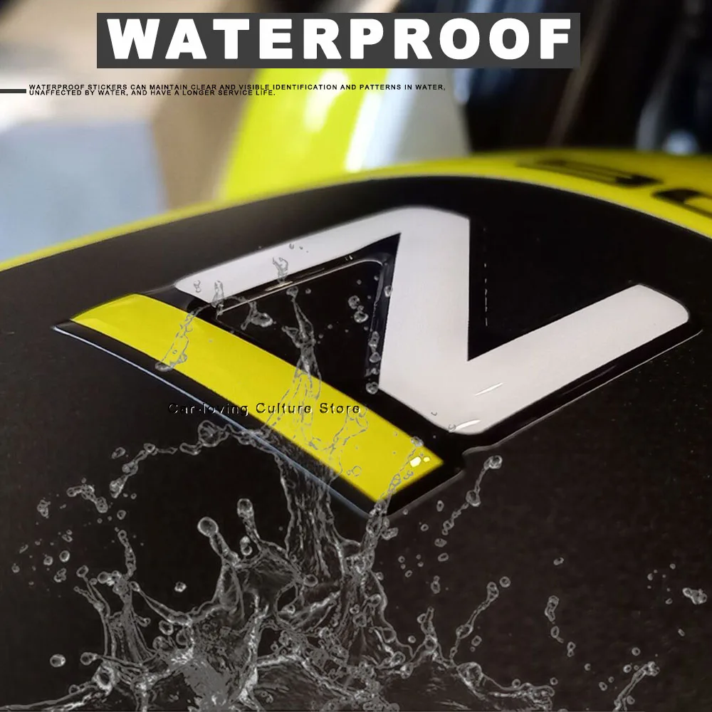 For Husqvarna Norden 901 Waterproof Protective Sticker Motorcycle Mudguard Sticker 3D Motorcycle Sticker