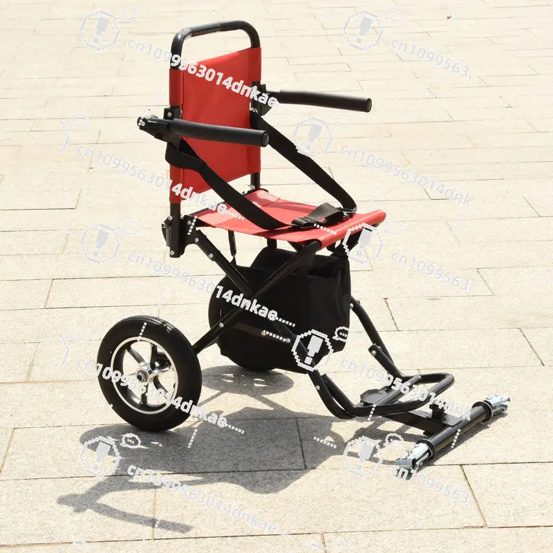 Electric Wheelchair Rear Trailer  Double Travel Trolley Electric Wheelchair  Rear Trolley
