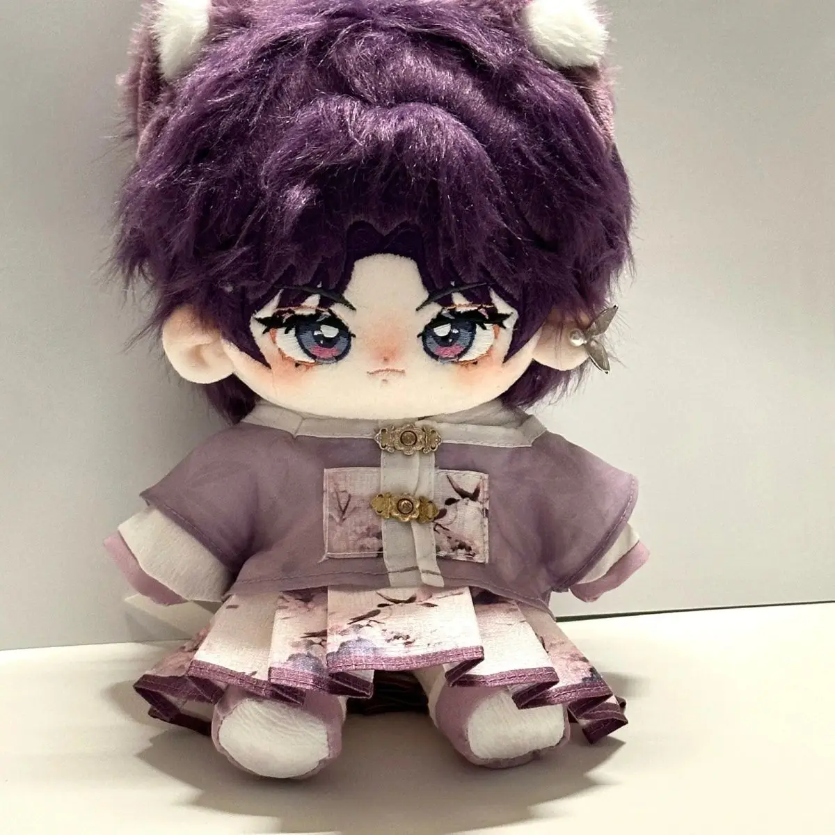 20CM Anime In Stock Love and deepspace Rafayel Attributes Handsome Cosplay Soft Cotton Body Dress Up Kawaii Mascot Gift