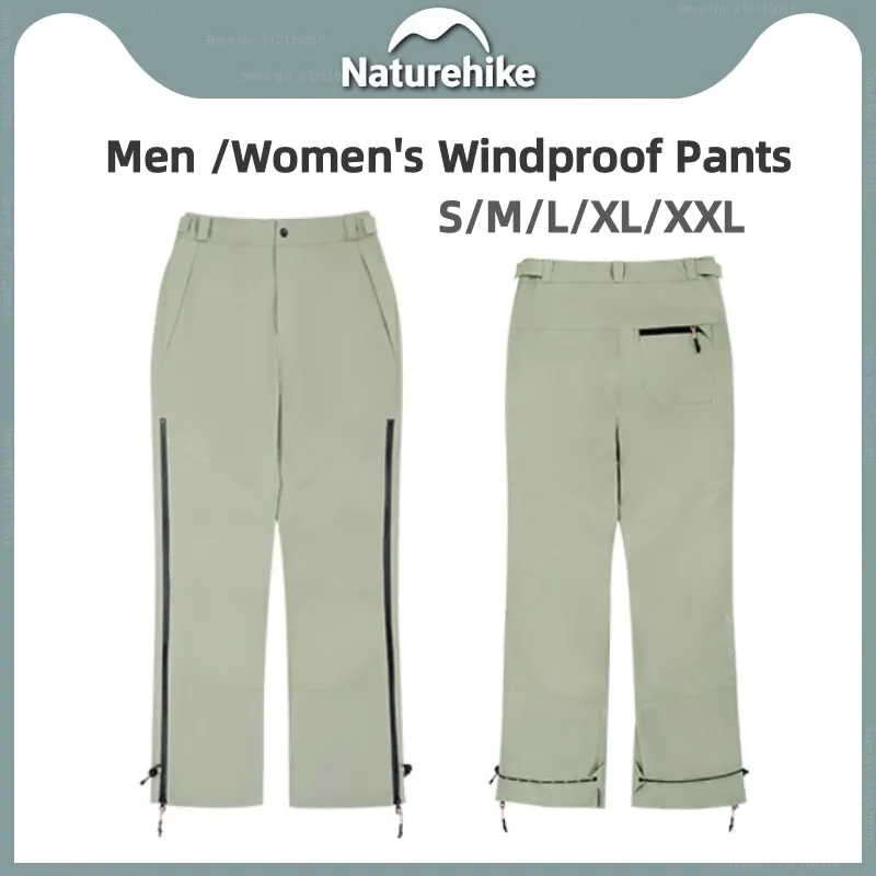 

Naturehike Men Women Outdoor Windproof Pants Ultralight Breathable Waterproof Trousers Mountaineering Hiking Functional Trousers