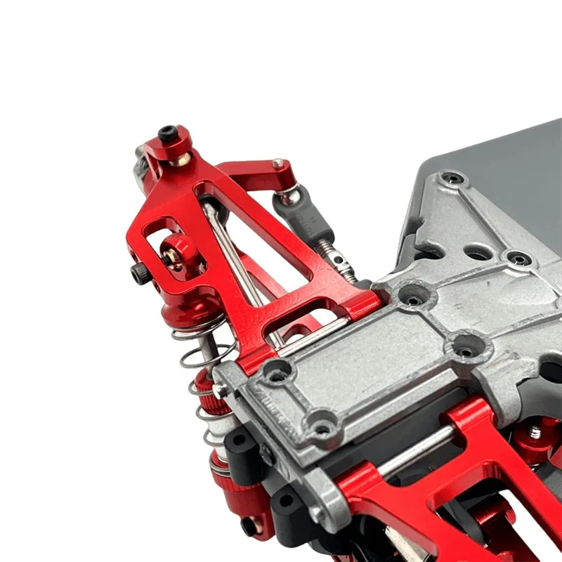 MJX 1/14 14207 14208 Afstandsbediening Auto-onderdelen Metalen upgrade en modificatie Front Lower Arm