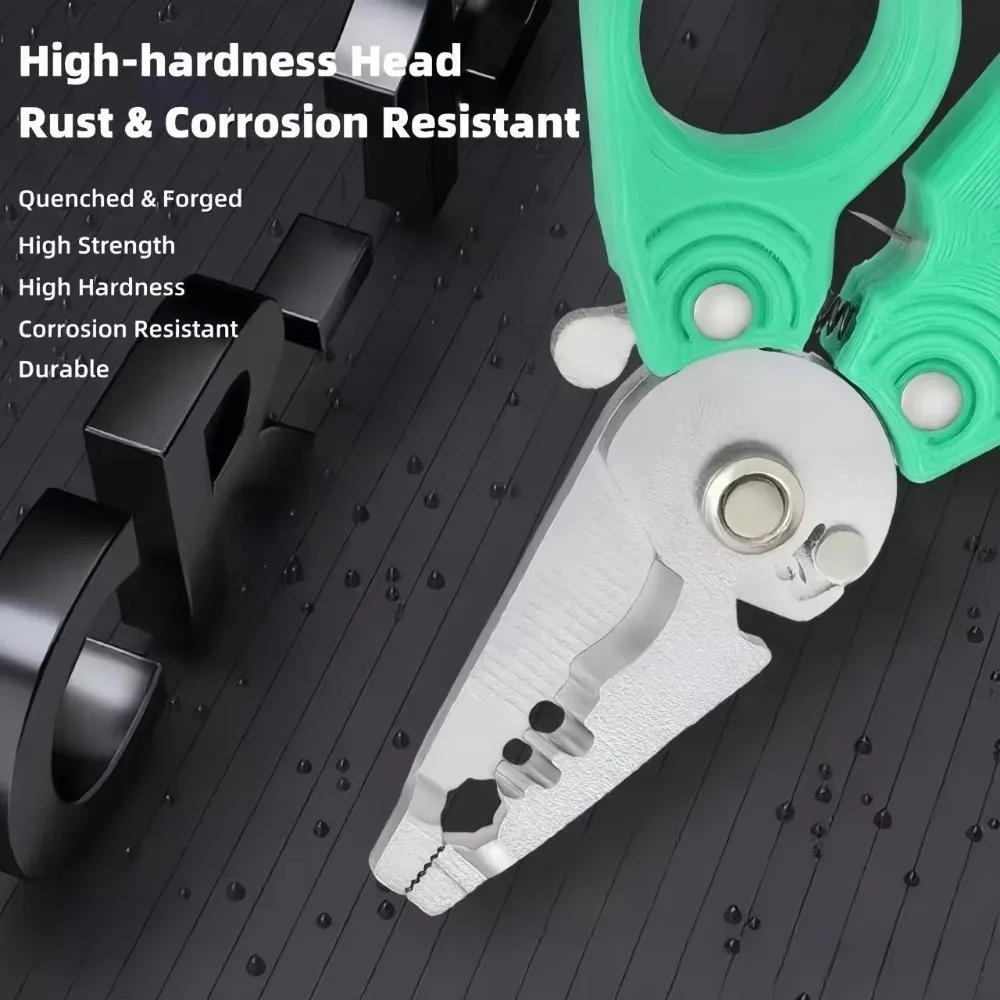Mini Wire Strippers Pliers Professional Pocket-Sized Splitting Wire Stripper Multi-Function High Elasticity