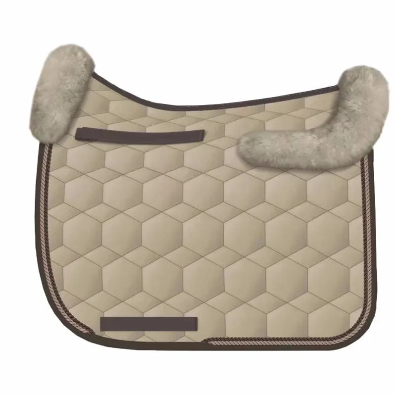 Customized English Quilted Cotton Saddle Pad Comfortable Breathable Western Horse Riding Accessory
