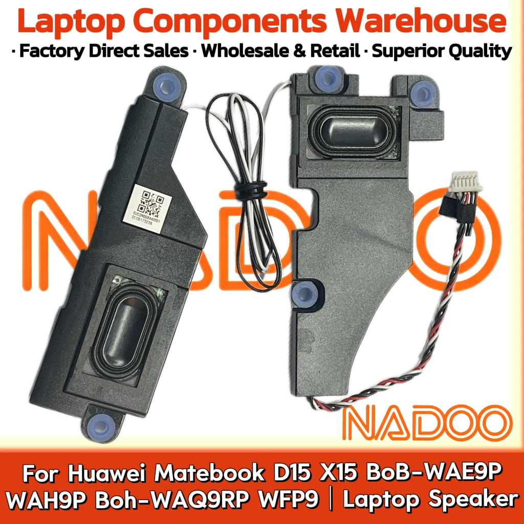 

New Original Laptop Notebook Audio Speaker For Huawei Matebook D15 X15 BoB-WAE9P WAH9P Boh-WAQ9RP WFP9 Built in horn audio