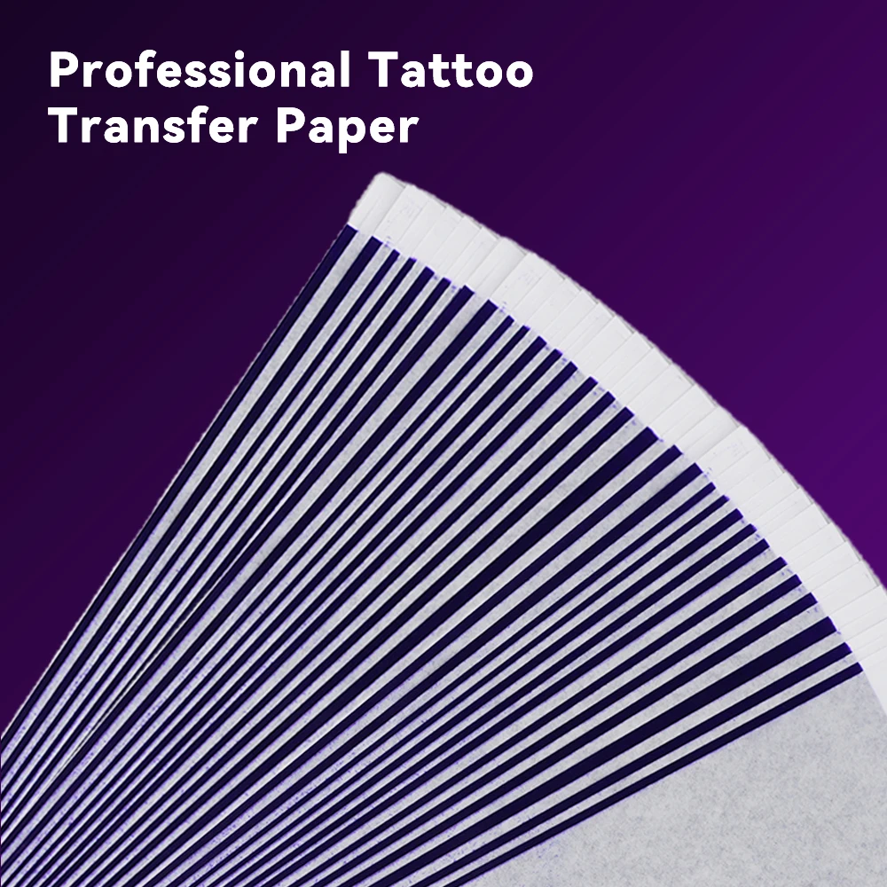 50pcs Hand Drawn Tattoo Transfer Paper Tattoo Transfer Paper Body Art A4 Transfer Printing Consumables