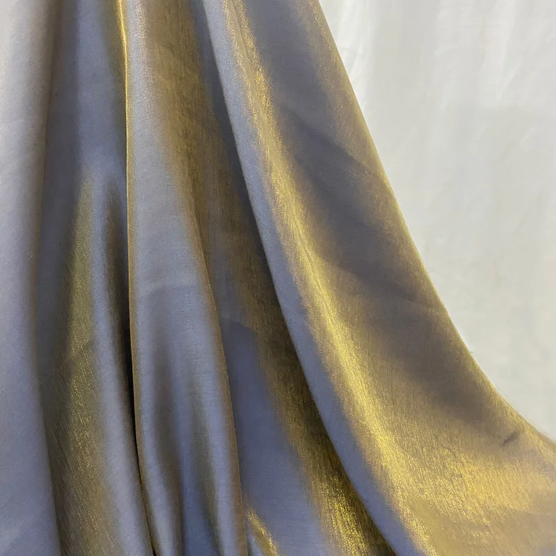 قماش لامع متدرج، قماش ممزوج بوليستر رايون، مادة ملابس لامعة #2