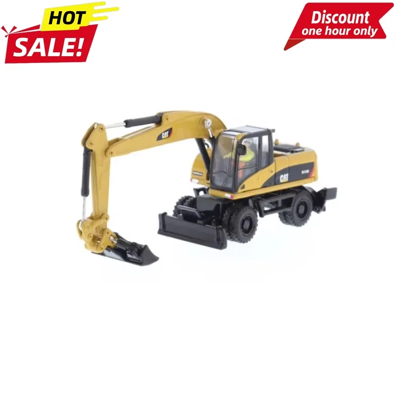 

DM 1:87 for CAT M318D Carter Wheeled Excavator Alloy Forklift Model Simulation Engineering Truck 85177