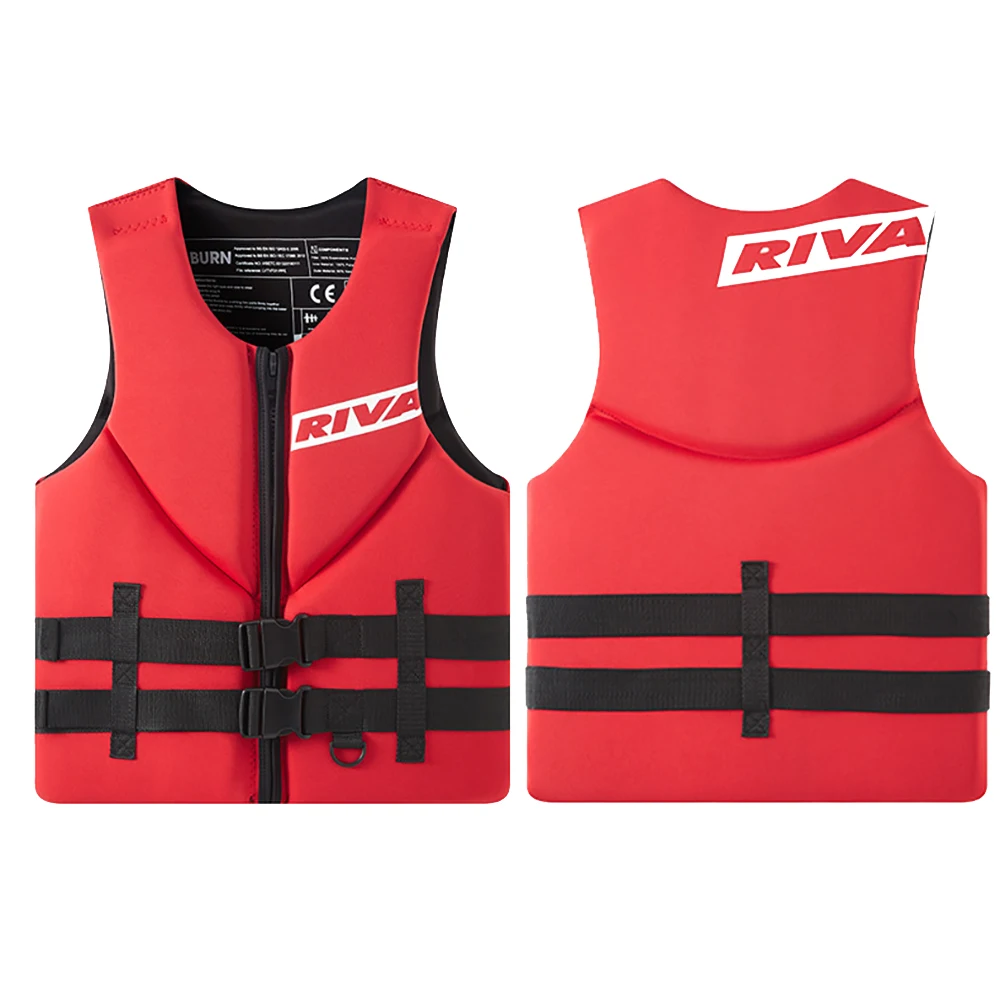 Neoprene Life Vest Motorboats Jacket Ski Kayak Surf Wakeboard Fishing Raft Boat Adult Swimming RescueVest Drifting Safety Vest