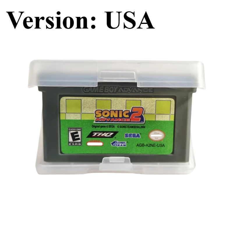 Sonic The Hedgehog GBA Spielmodul-Set Advance 1 2 3 Genesis Advance GBA SP Retro-Plattformer-Spielkarte für Fans-Sammlung – Detail 7