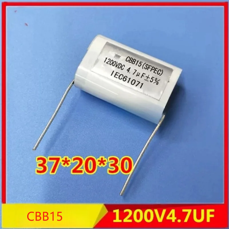 1PCS High Voltage Film Capacitor 1200V4.7uf 4.7MFD1200VDC Welder High Voltage Film Capacitor 1200VDC